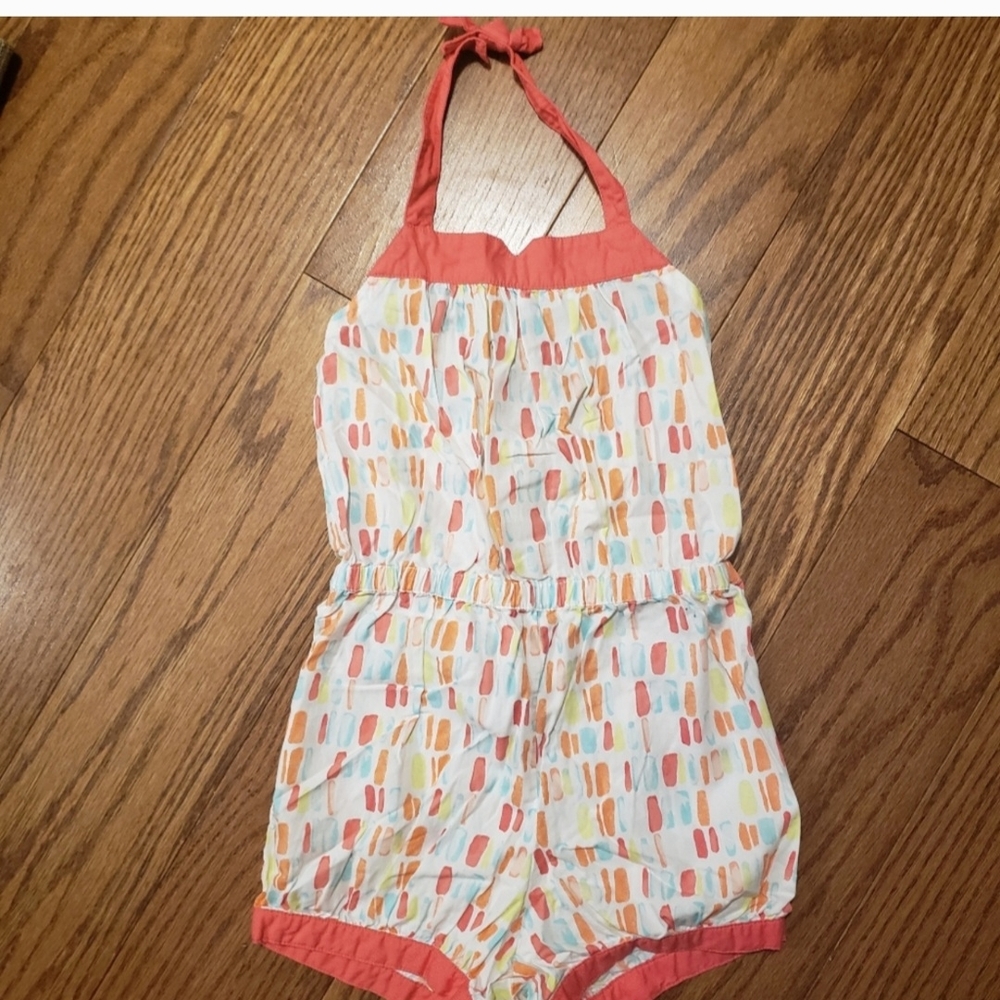 Gymboree Multicolor Halter Romper